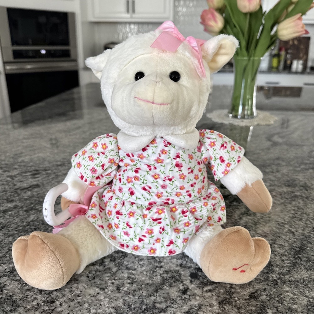 Cuddle Barn Mary's Little Lamb 10" Animated Song Plush‎